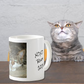 Best Cat Mom Ever Personalized Photo Coffee Mug