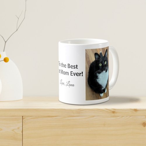 Best Cat Mom Ever Photo Mug