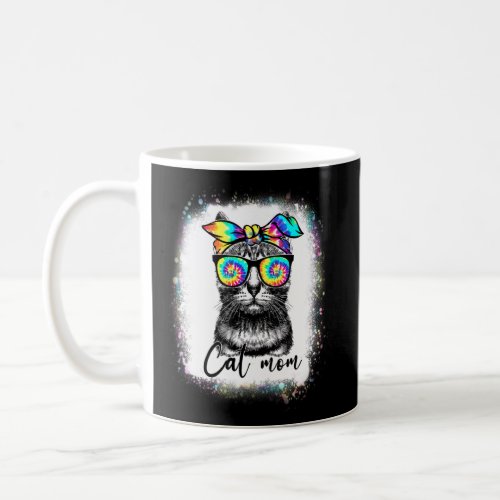 Best Cat Mom Ever Tie Dye Cat Mommy Mothers Day C Coffee Mug