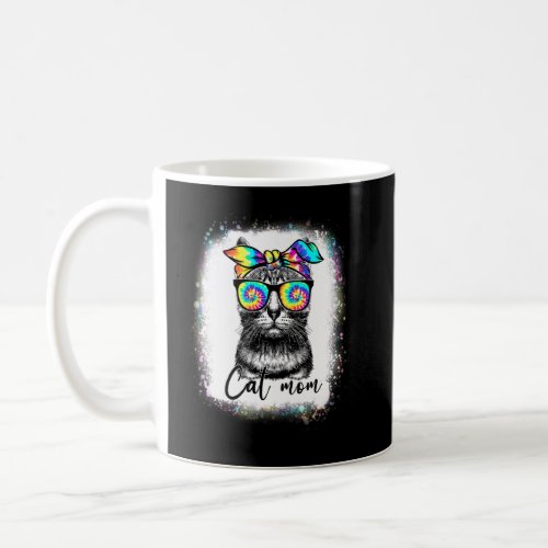 Best Cat Mom Ever Tie Dye Cat Mommy Mothers Day C Coffee Mug
