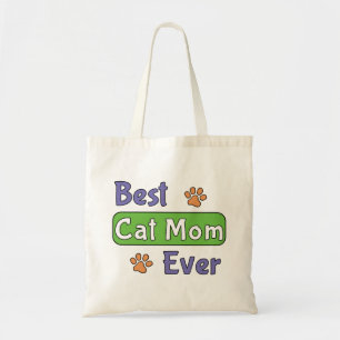 Best Cat Mom Ever Tote Bag