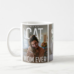 Best Cat Mom Ever Two Photo PhotoPop Coffee Mug