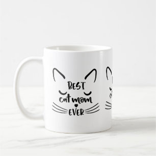 Best Cat Mom Kitten Kitty Cute Cats Crazy Cat Lady Coffee Mug