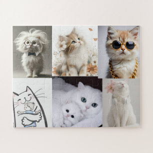 Best Cat Mom Pet Photo – Personalized Jigsaw Puzzle