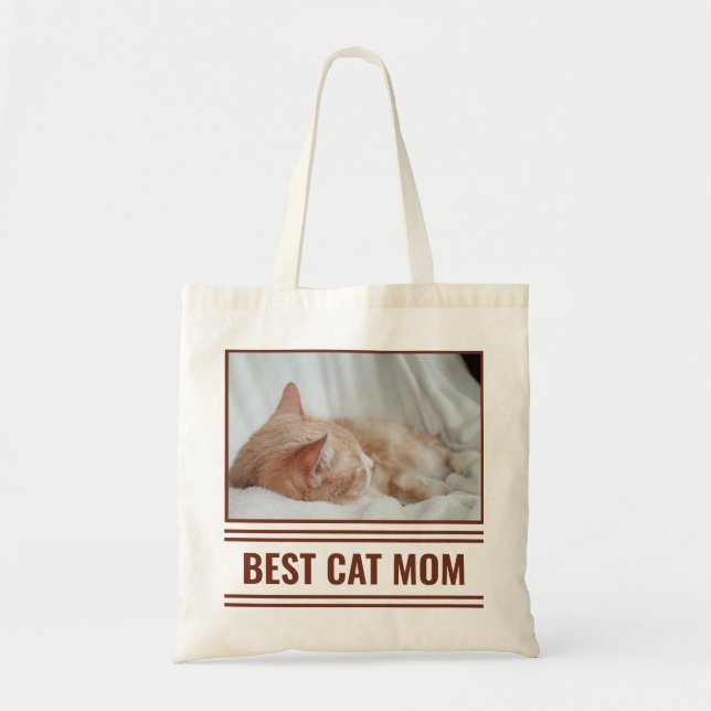 Best Cat mom  Tote Bag (Front)