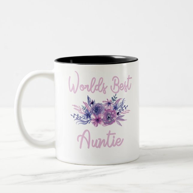 Best Cat Uncle Ever T-Shirt Cat Daddy Gift Shirts Two-Tone Coffee Mug (Left)