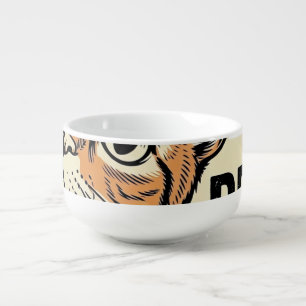 Best Cat Uncle Ever Vintage Cat Lover Design_1 Soup Mug