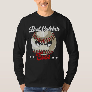 Best Catcher Ever Baseball Player Baseball Coach T-Shirt