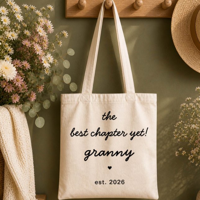 Best Chapter Yet Granny Tote Bag (Creator Uploaded)