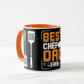 Best Chef and Dad Ever Coffee Mug