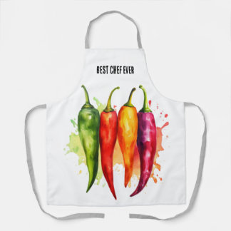 best chef ever All-Over hot chili Print Apron