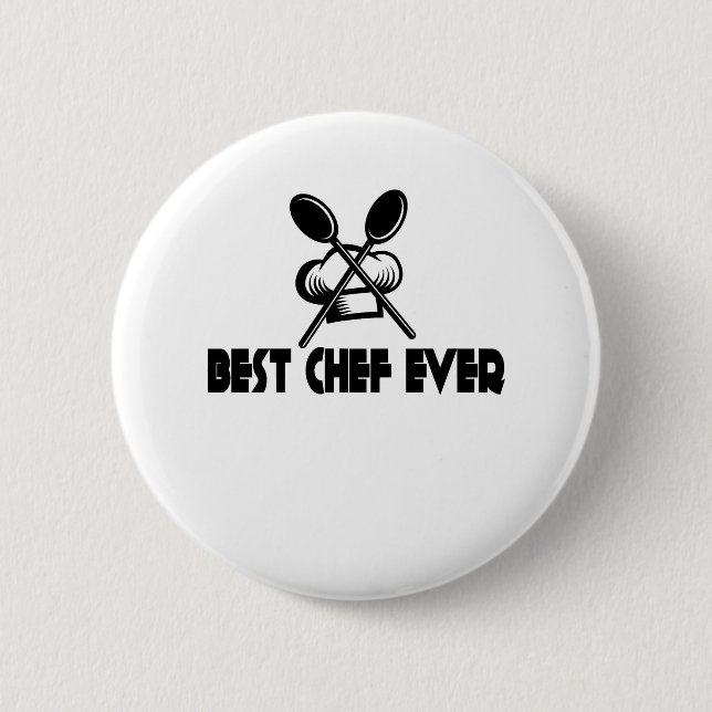 Best Chef Ever Button (Front)