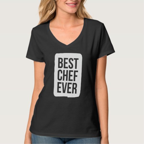 Best Chef Ever Group Team Event Outfits Partner T_Shirt