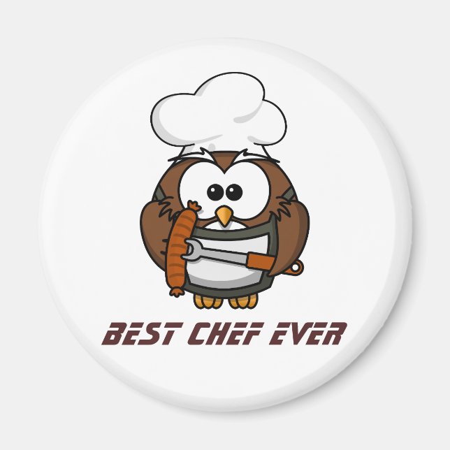 Best Chef ever Magnet (Front)