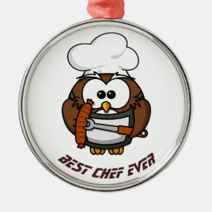 Best Chef ever Metal Ornament