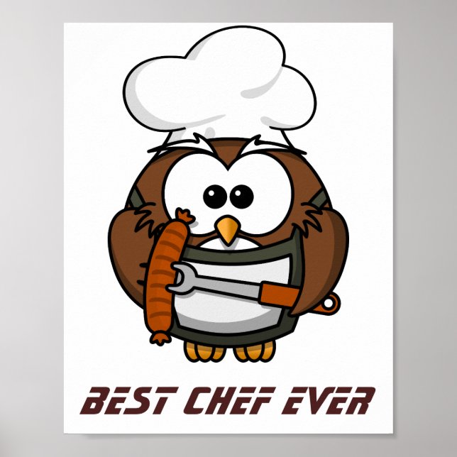 Best Chef ever Poster (Front)
