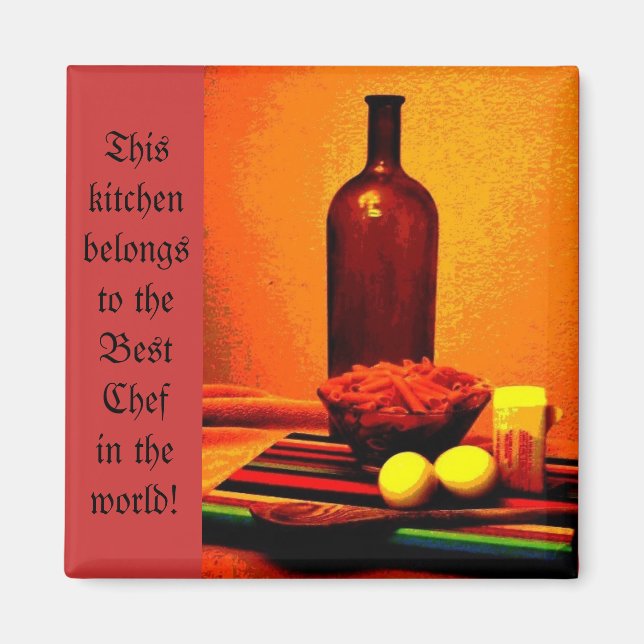 Best Chef in the World Magnet (Front)