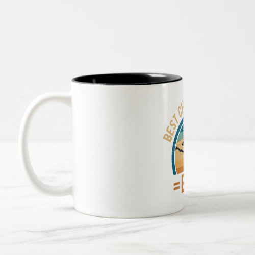 best chihuahua dad ever dog daddy doggy  Two_Tone coffee mug