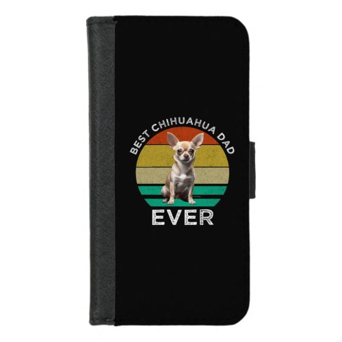 Best Chihuahua Dad Ever iPhone 87 Wallet Case