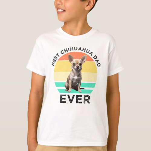 Best Chihuahua Dad Ever T_Shirt