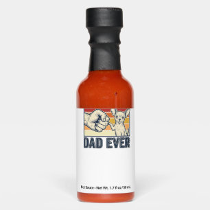 Best Chihuahua Dad Ever Vintage Dog Shirt Design_1 Hot Sauces