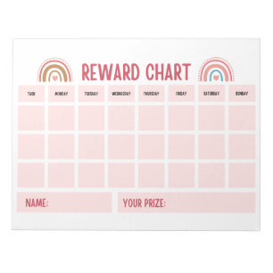 Best children Student reward charts Notepad