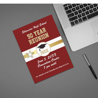 Best Choice! Class Reunion Invite Magnetic Card