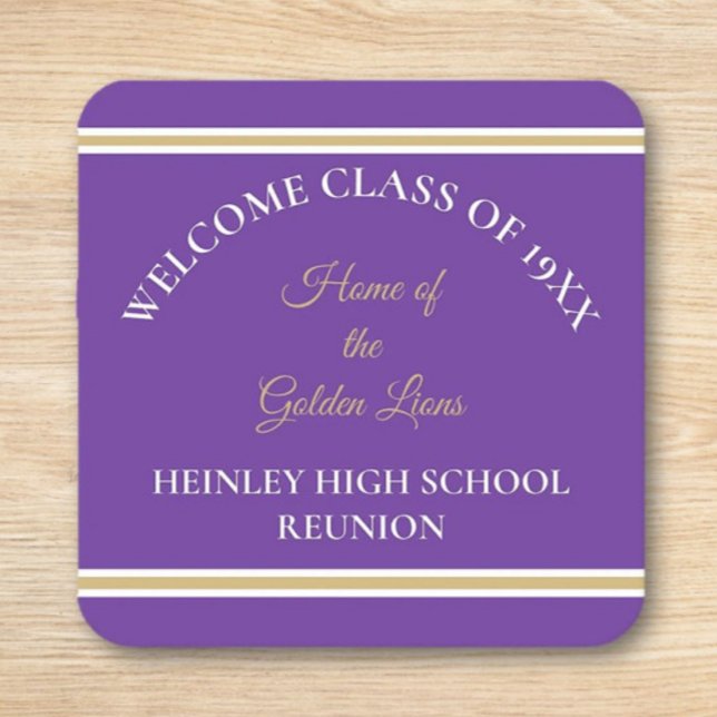 Best Choice! Classic, Class Reunion party coasters (Creator Uploaded)