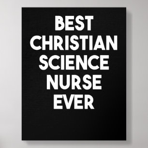 Best Christian Science Nurse Ever Foam Core Photo Tile