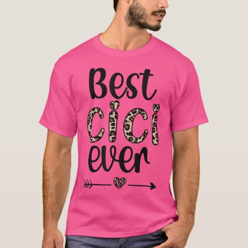 Best Cici Ever Cici Grandmother Proud Cici Grandma T_Shirt