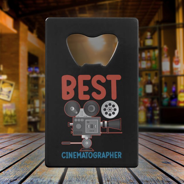 Best Cinematographer - Camera Team Gift Credit Card Bottle Opener (Creator Uploaded)