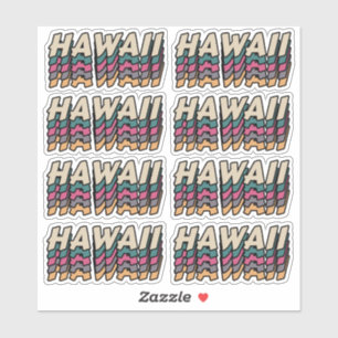 Best city to visit Hawaii - City Name Sticker