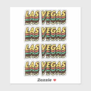Best city to visit Las Vegas - City Name Sticker