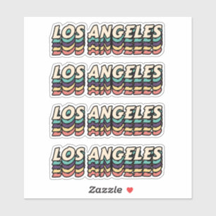 Best city to visit Los Angeles - City Name Sticker