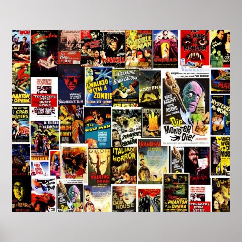 Best Classic Monster Movies Poster