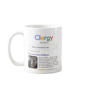 Best Clergy Ever Search Result Photo & Message Coffee Mug