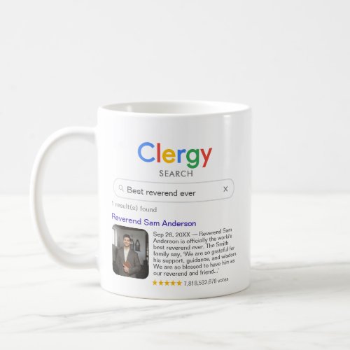 Best Clergy Ever Search Result Photo  Message Coffee Mug