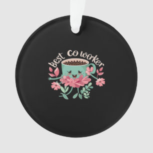 Best Co-Worker, Colleague Gift, Best Coworker Gift Ornament