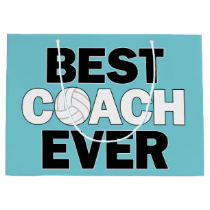 Best Coach Ever Volleyball Coach Gift Bag