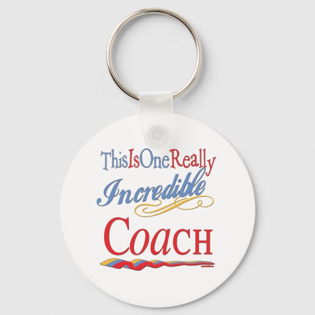 Best Coach Gifts Keychain (Front)