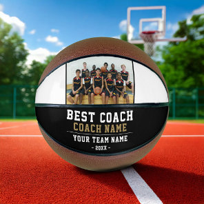 Best Coach Team Name and Photo Thank you Basketball