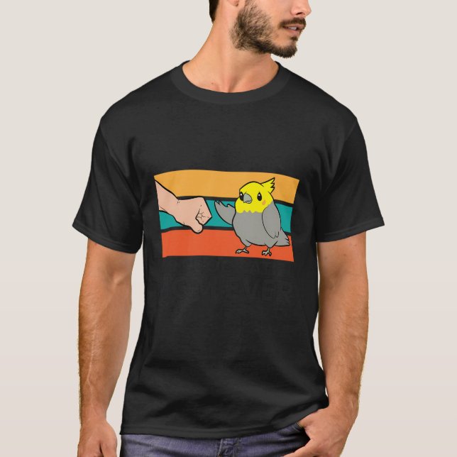 Best Cockatiel Mom Ever Bird Cockatiel Parrot T-Shirt (Front)