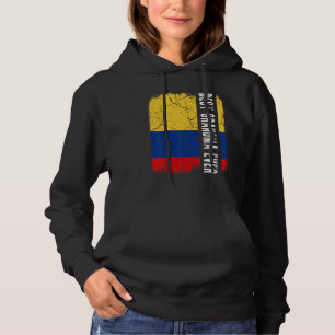 Best Colombian Grandma Ever Colombia Flag Mother's Hoodie