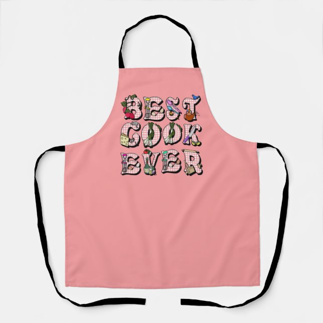 best cook ever apron (Front)