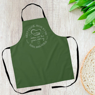 Best Cook Mom Ever Gift All-Over Print Apron