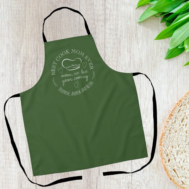 Best Cook Mom Ever Gift All-Over Print Apron (Creator Uploaded)
