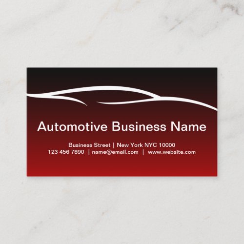 Best Cool Automotive Business Cards