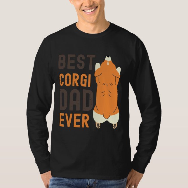 Best Corgi Dad Ever 1169 T-Shirt (Front)