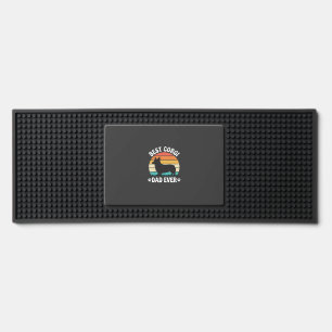 Best Corgi Dad Ever Retro Dog Bar Mat