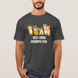 Best Corgi Grandpa Ever Gift T-shirt